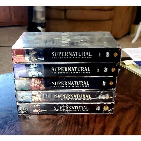 NEW UNOPENED SUPERNATURAL SET OF DVDS - Picture 1 of 6